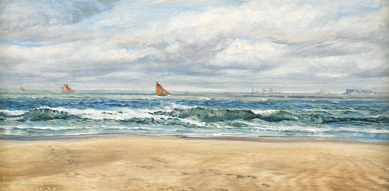 Tenby, 1879 autorstwa John Brett