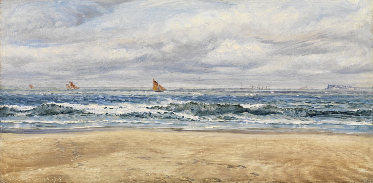 Tenby, 1879 autorstwa John Brett