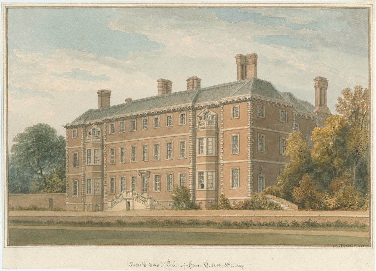 Surrey - Szynka, 1815 autorstwa John Buckler