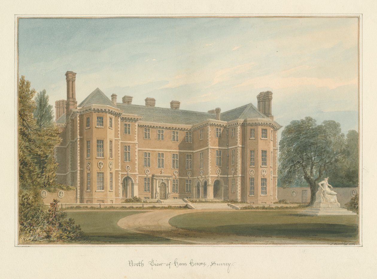 Surrey - Szynka, 1815 autorstwa John Buckler