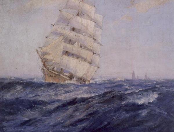 Wypływając na morze autorstwa John Burgess