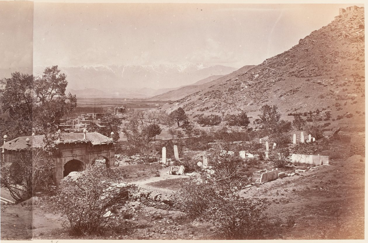 Ogród Barburs [sic], Kabul autorstwa John Burke