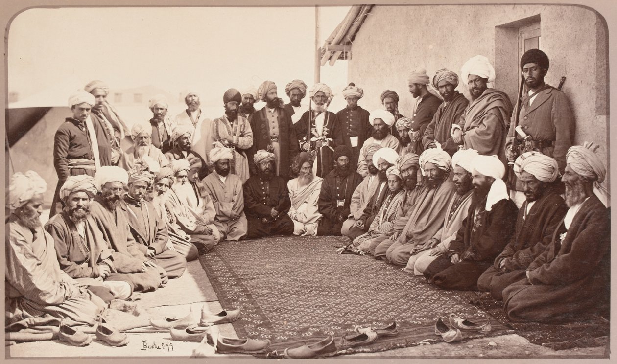 Grupa Mund Khani, 1879 autorstwa John Burke