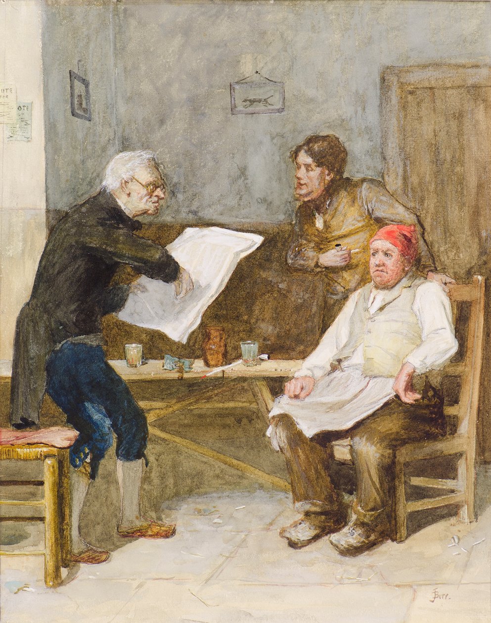 Animowani Politycy, XIX w. autorstwa John Burr