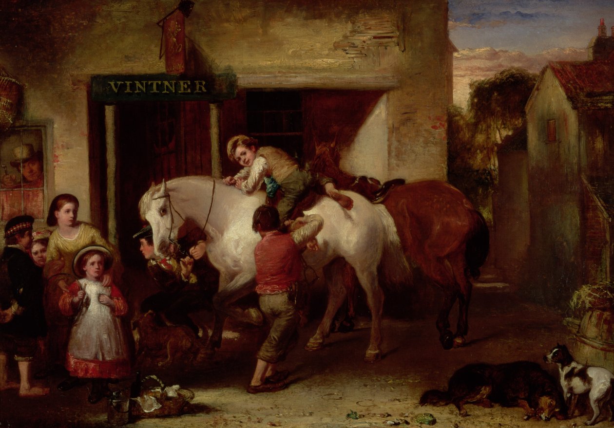 Winiarz, 1886 r. autorstwa John Burr