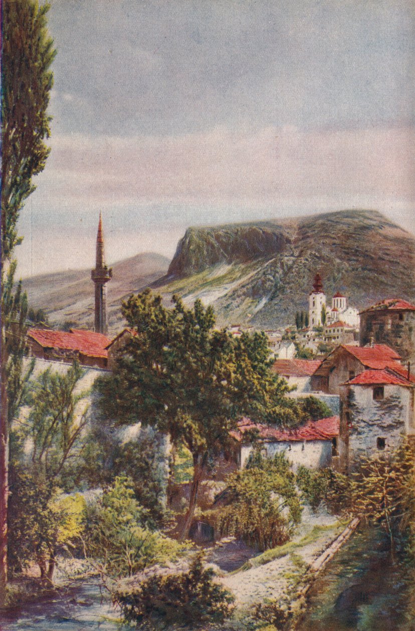 "Bośnia...", ok. 1920 r. autorstwa John Bushby