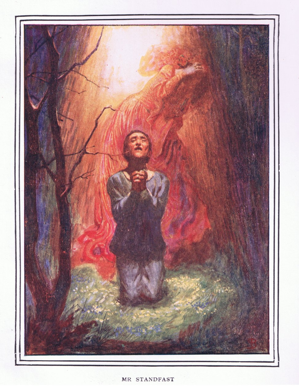 Pan Stań szybko autorstwa John Byam Liston Shaw