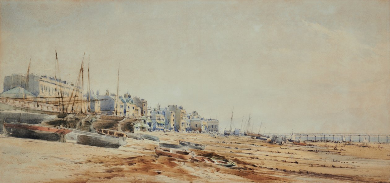Scena przybrzeżna autorstwa John Callow