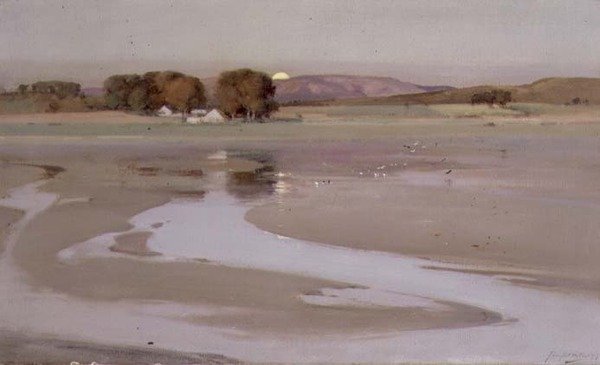 Kindle Mill, Moonris autorstwa John Campbell Mitchell