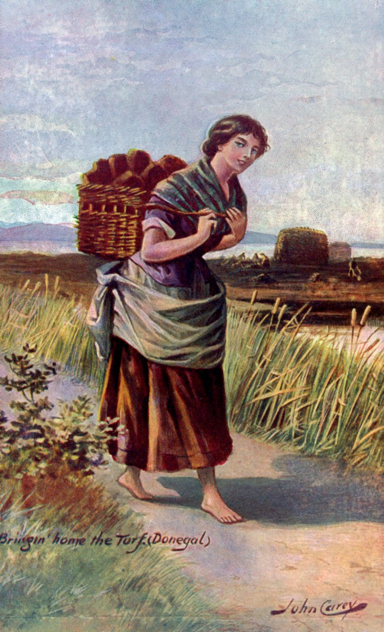 „Przynoszenie darowizny do domu”, 1902-1903. autorstwa John Carey