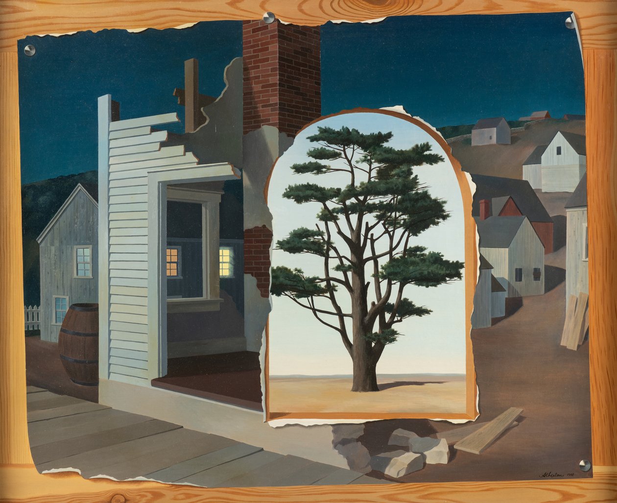 Sosna autorstwa John Carleton Atherton