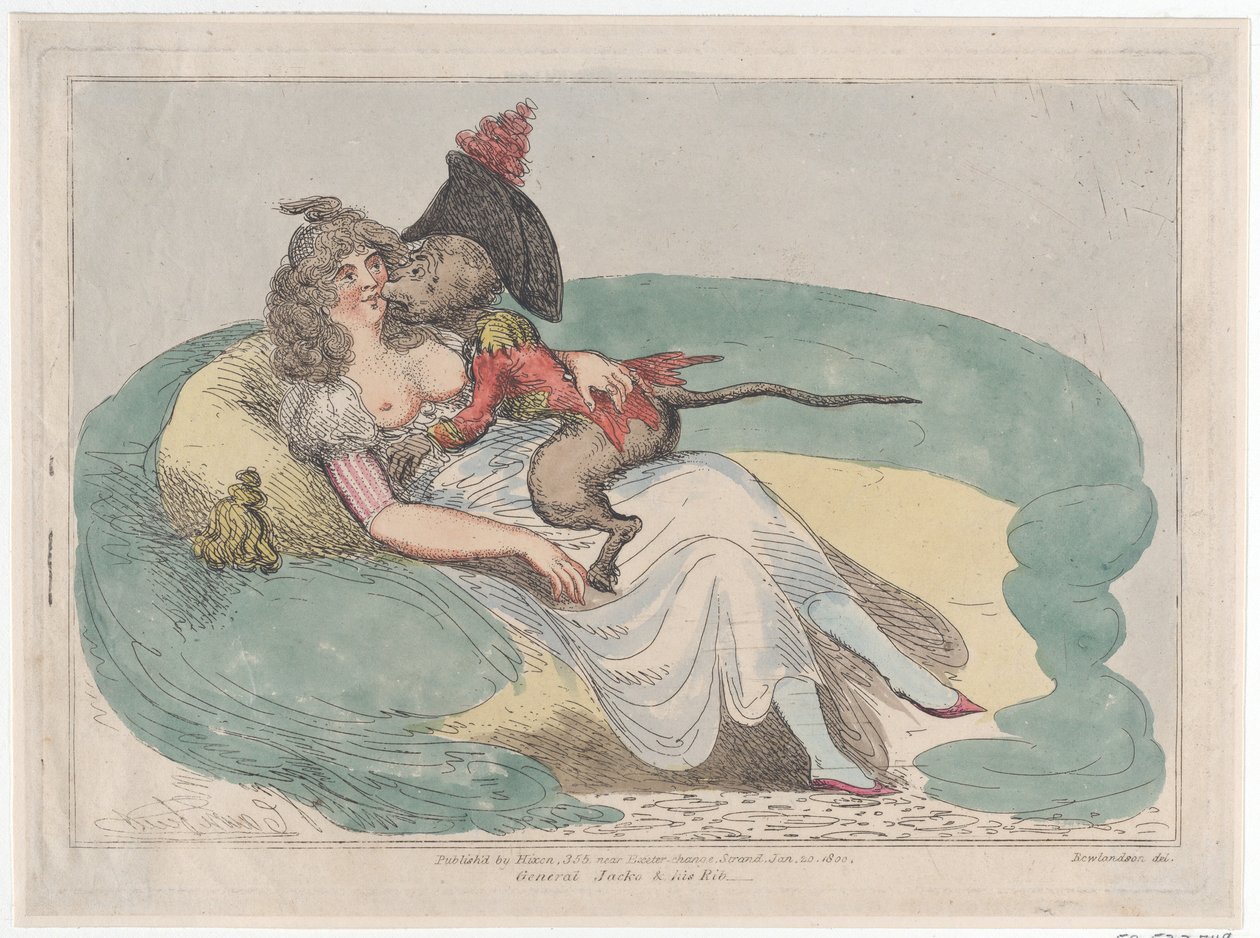 Generał Jacko i jego Żebro, 20 stycznia 1800 r. autorstwa John Cawse