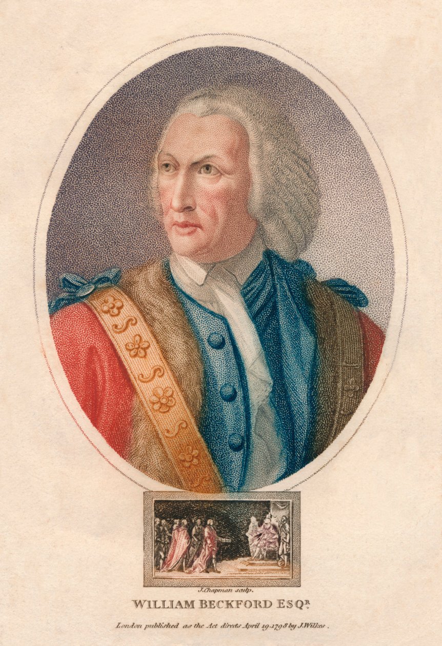 Dziedzic Williama Beckforda, 1798. autorstwa John Chapman