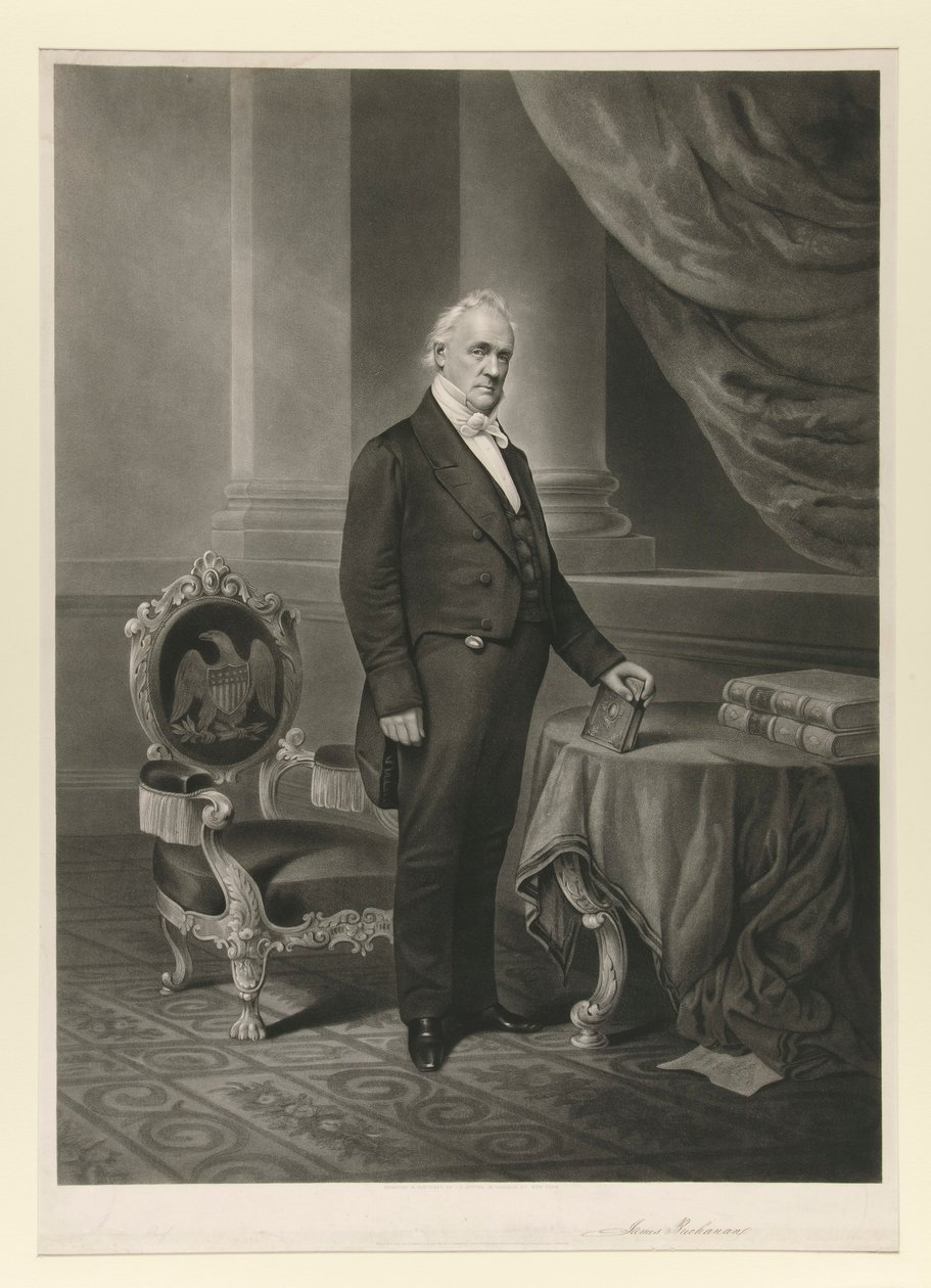James Buchanan (podpis faksymilowy) autorstwa John Chester Buttre