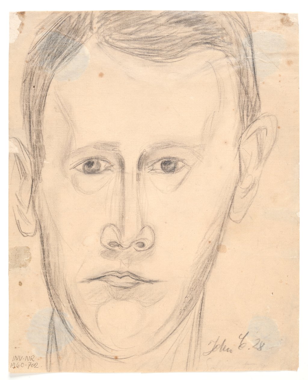 Autoportret jedna twarz autorstwa John Christensen