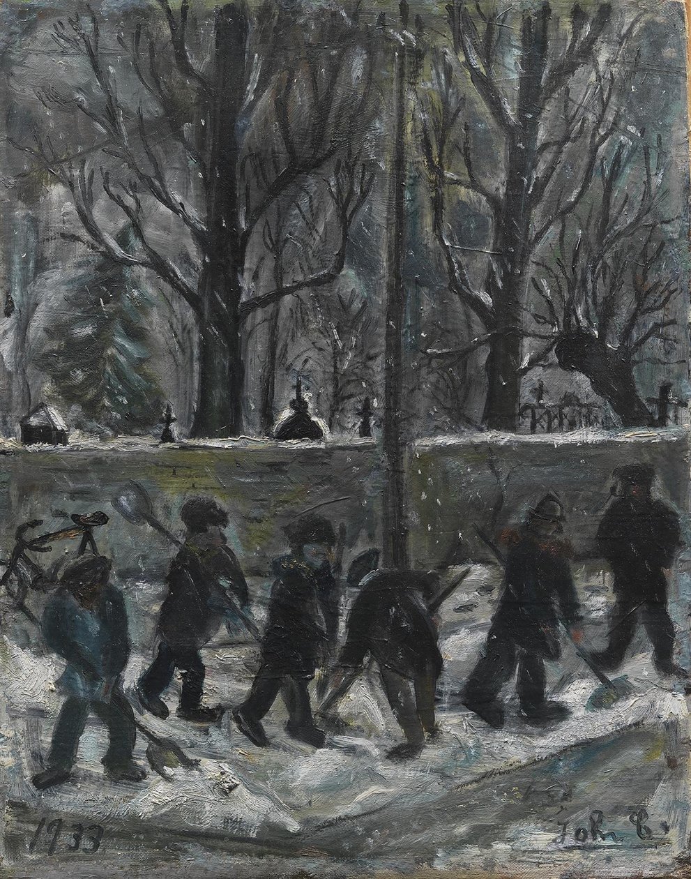 Odśnieżanie autorstwa John Christensen