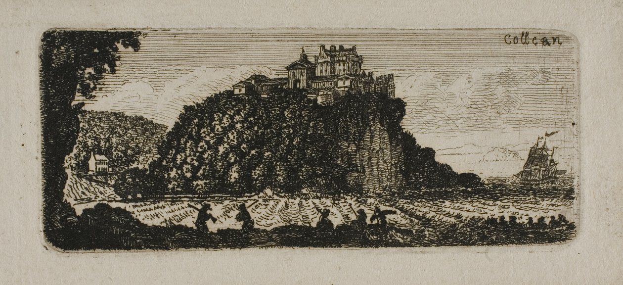 Zamek Culzean autorstwa John Clerk of Eldin