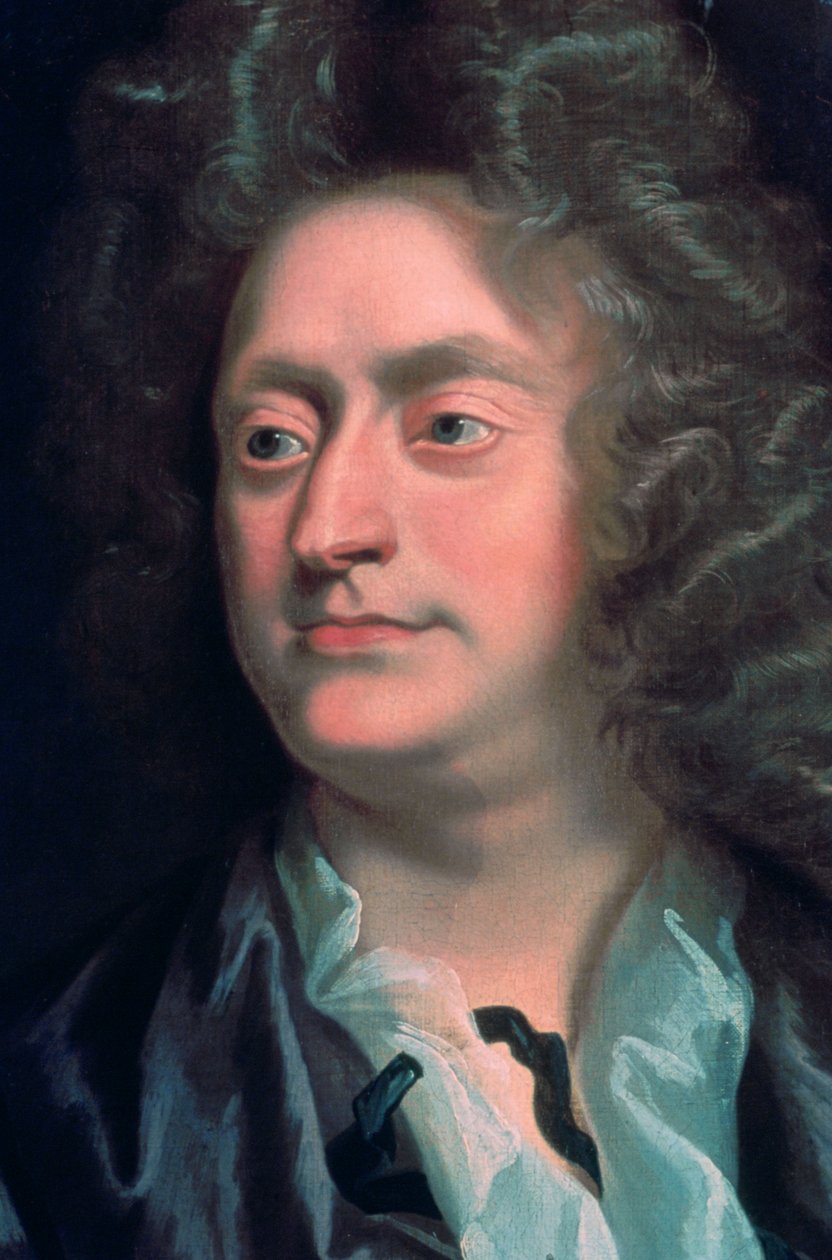 „Henry Purcell”, fragment, 1695. autorstwa John Closterman