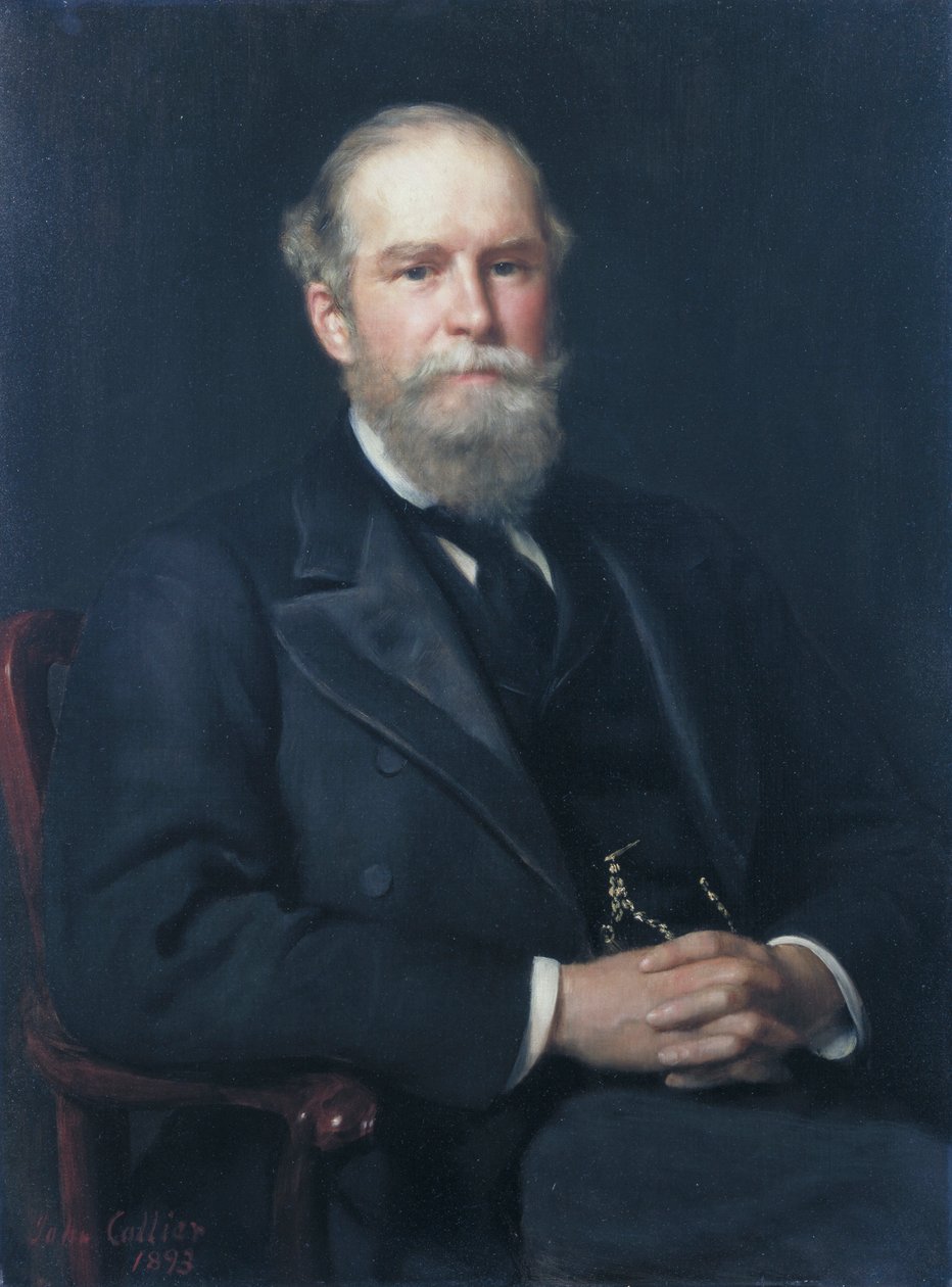„Sir John Lubbock”, c1875-1913 autorstwa John Collier