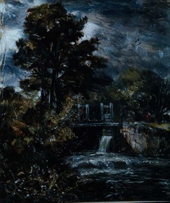 Śluza, być może na Stour autorstwa John Constable