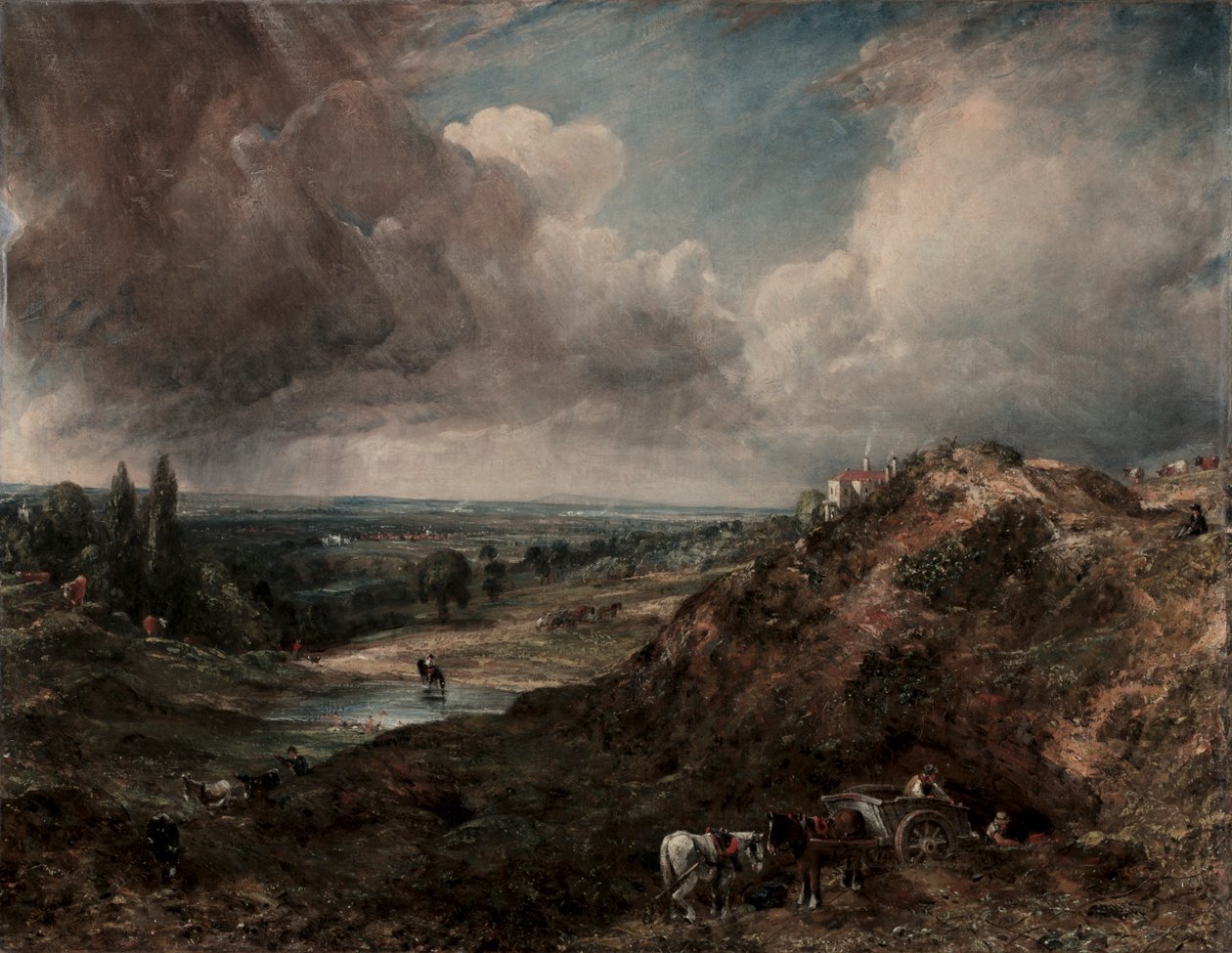 Branch Hill Pond, Hampstead, 1828. autorstwa John Constable