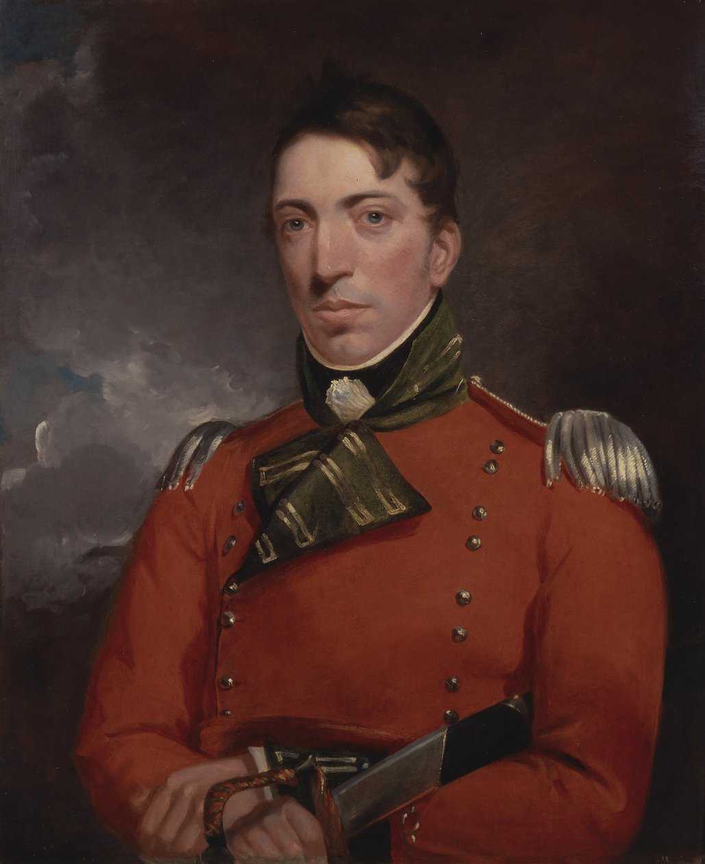 Kapitan Richard Gubbins autorstwa John Constable
