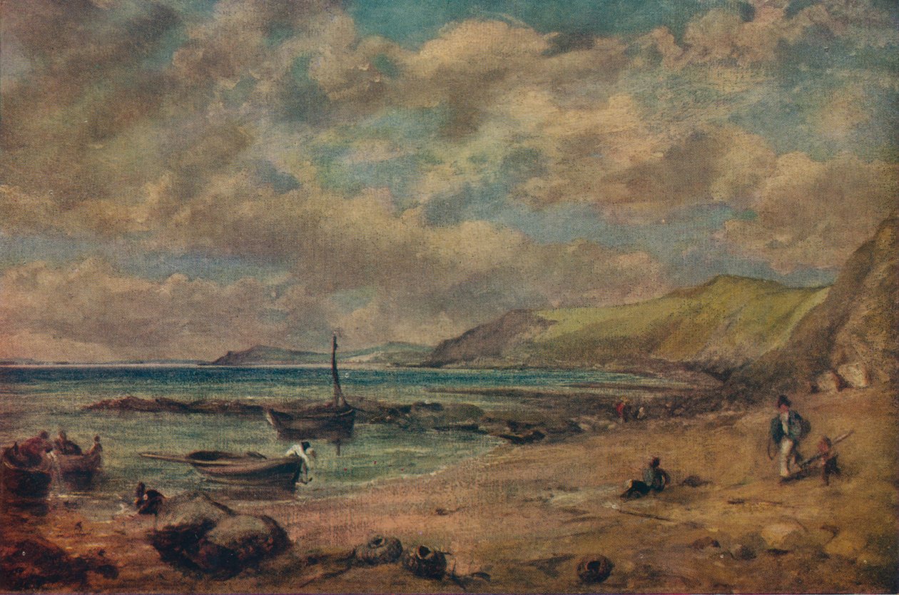Plaża Chesil, koniec XVIII i początek XIX wieku, 1943. autorstwa John Constable