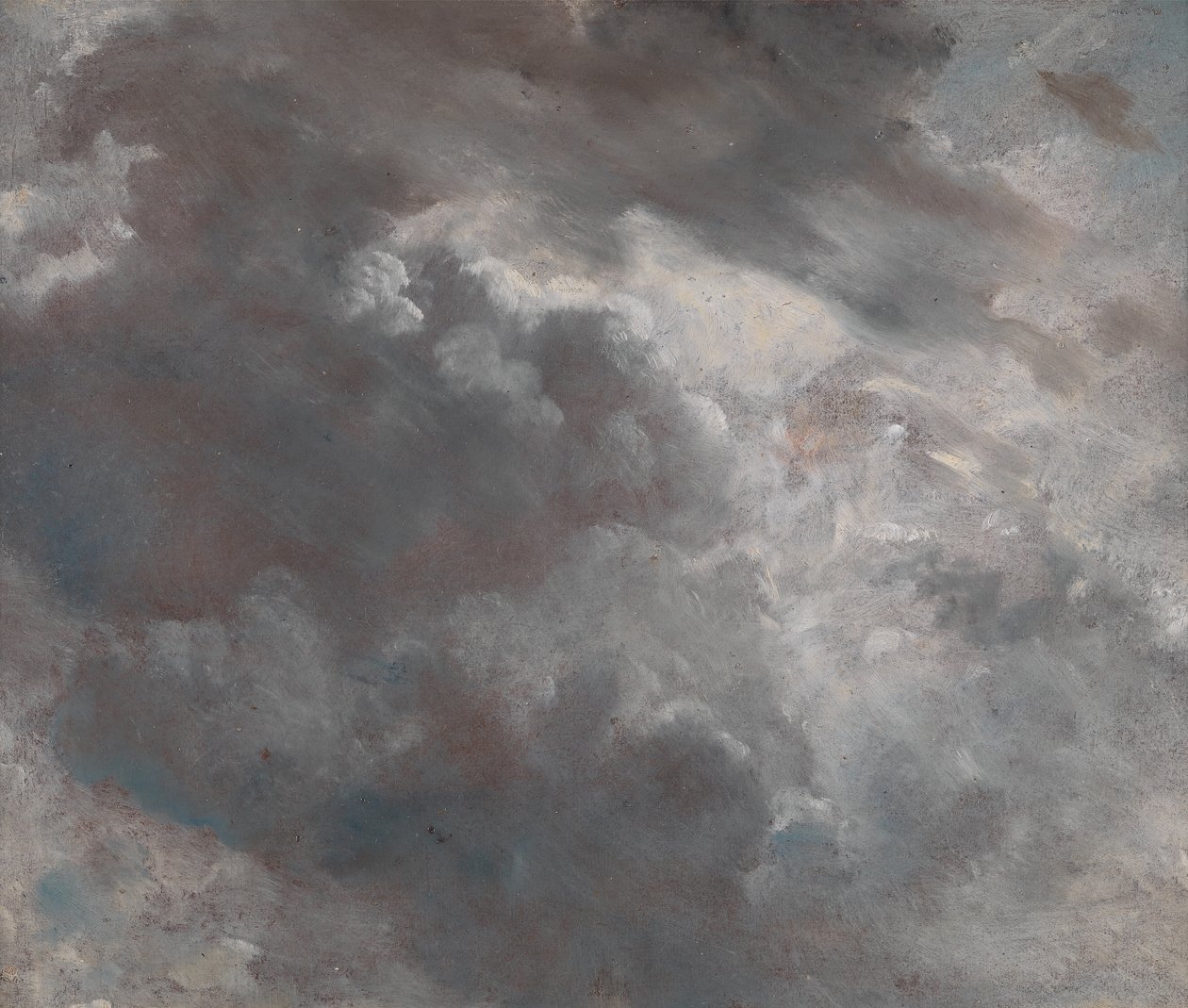 Studium chmur, 1821. autorstwa John Constable