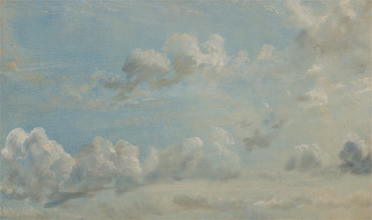 Studium chmur, 1822. autorstwa John Constable