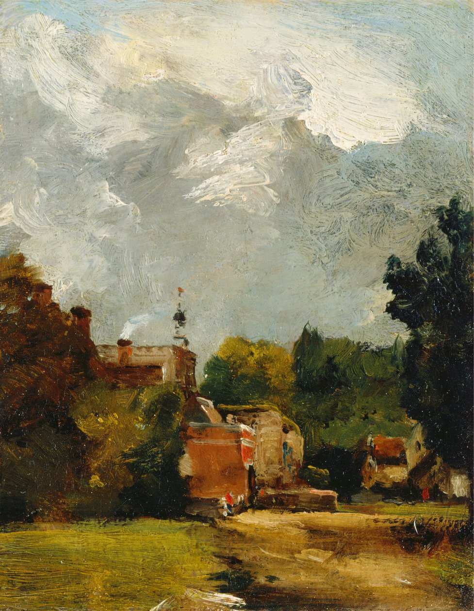Kościół Wschodni Bergholt, 1809. autorstwa John Constable