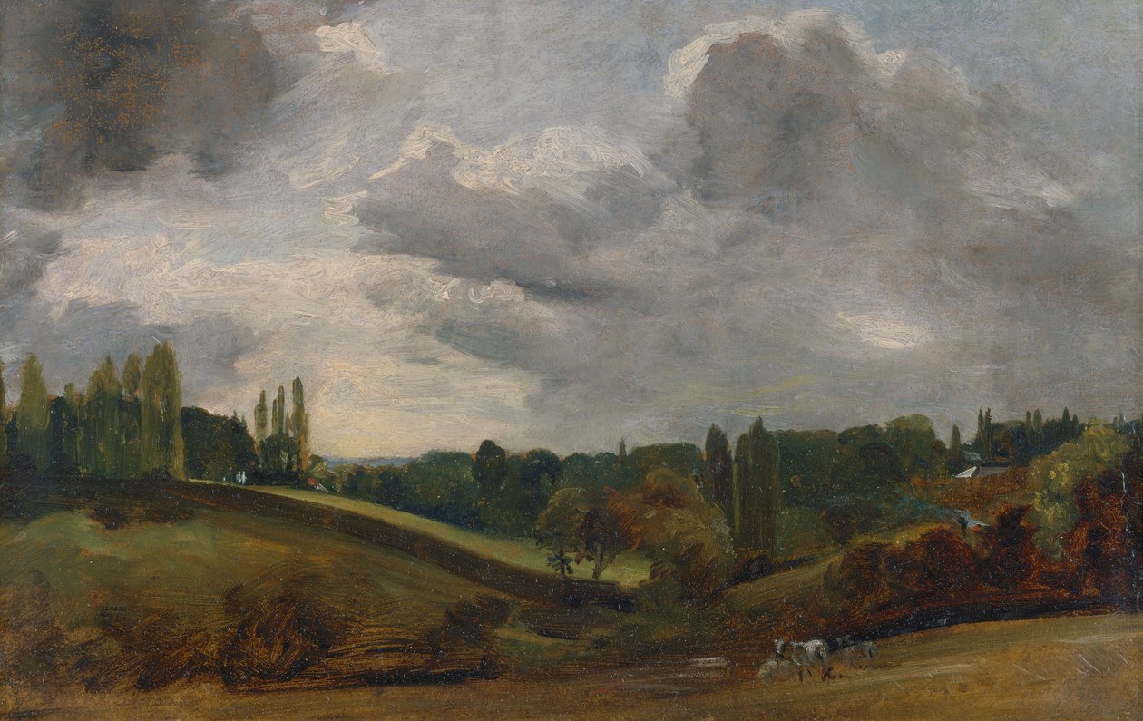 Wschodni Bergholt, ok. godz. 1813. autorstwa John Constable