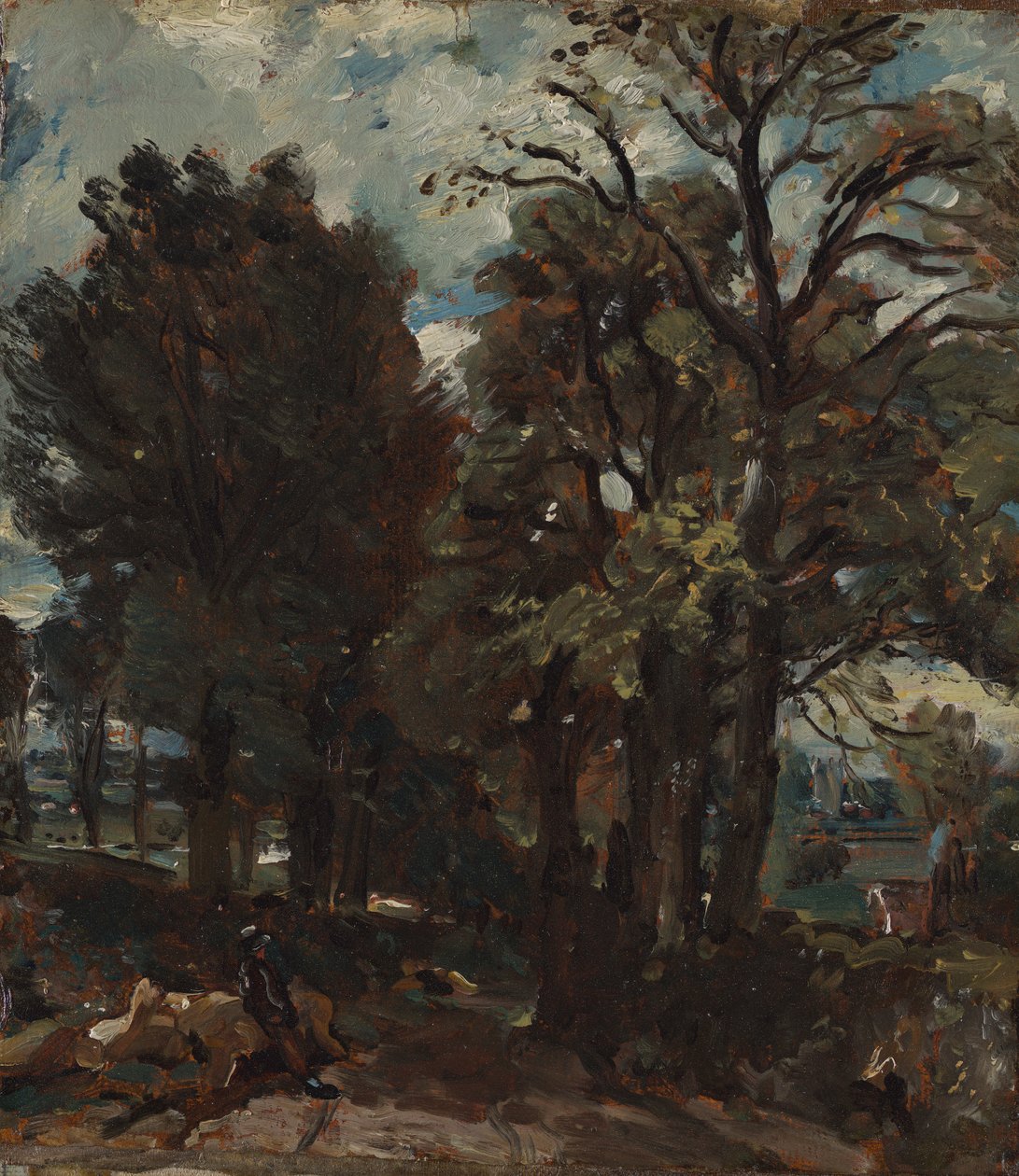 Fen Lane, East Bergholt autorstwa John Constable