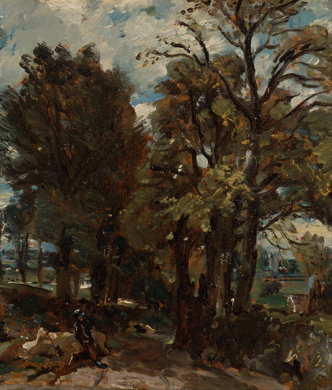 Fen Lane, East Bergholt autorstwa John Constable