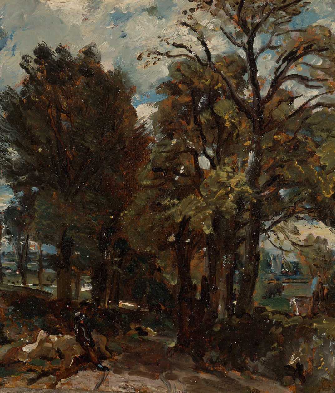 Fen Lane, East Bergholt, ok. godz. 1811. autorstwa John Constable