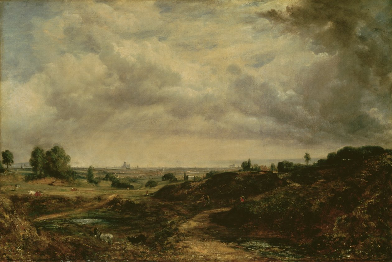 Hampstead Heath (olej na płótnie) autorstwa John Constable