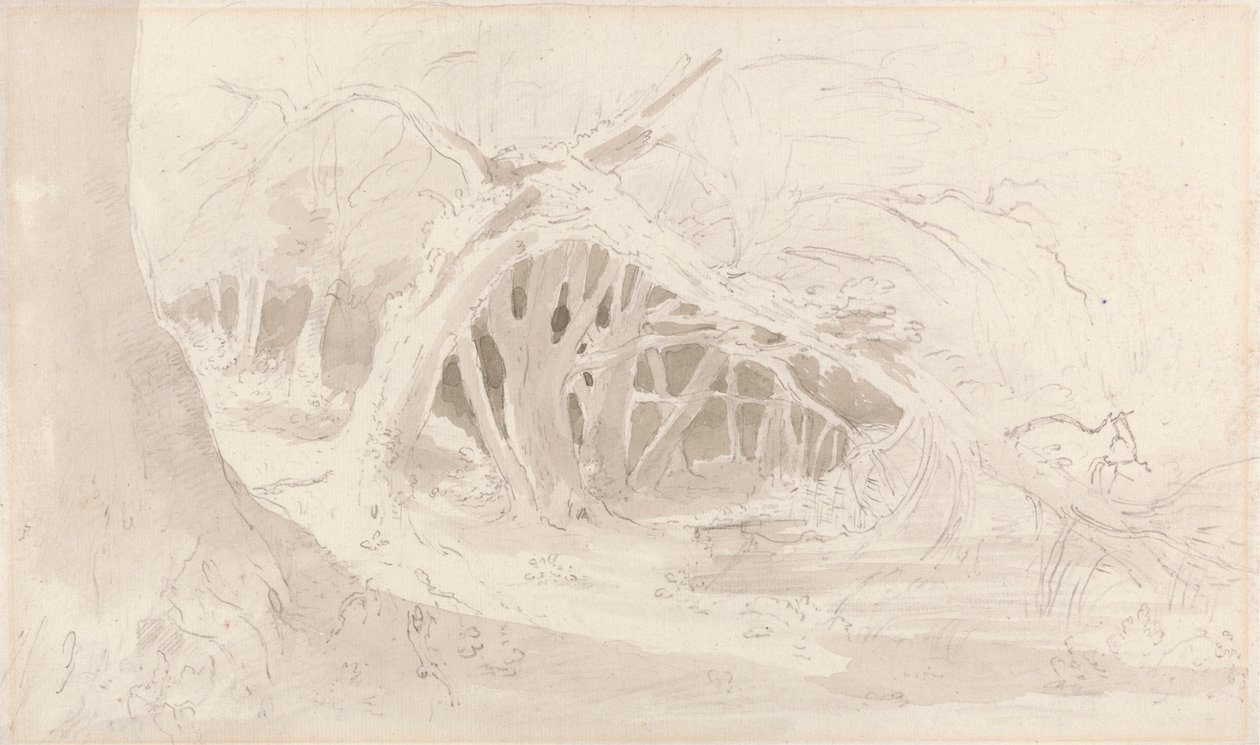 Helmingham: cichy basen autorstwa John Constable