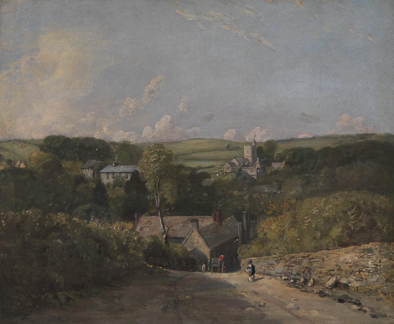 Osmington Village, 1816-1817. autorstwa John Constable