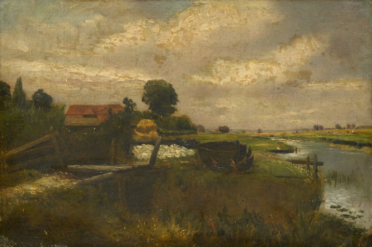 Widok na rzekę autorstwa John Constable