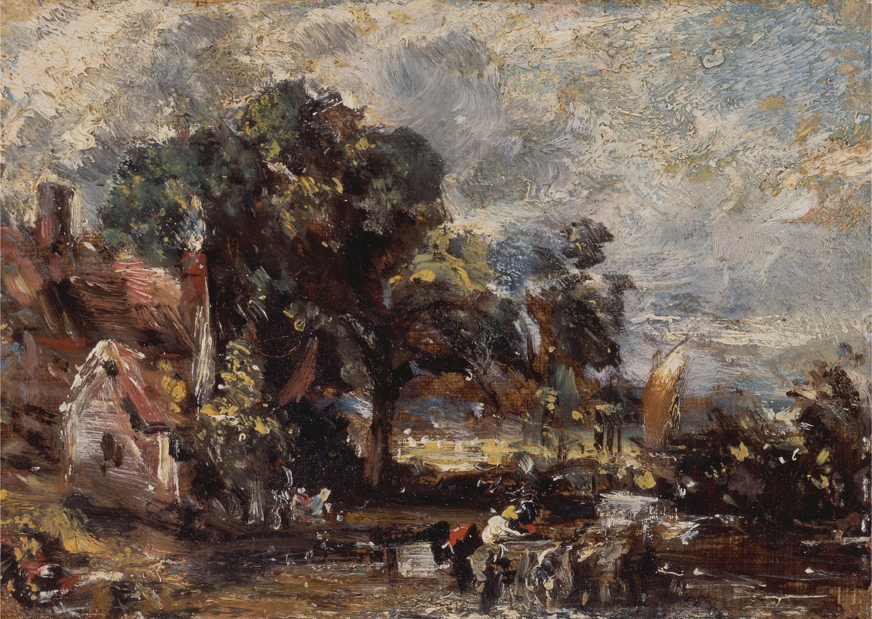 Szkic do Siana, ca. 1820. autorstwa John Constable