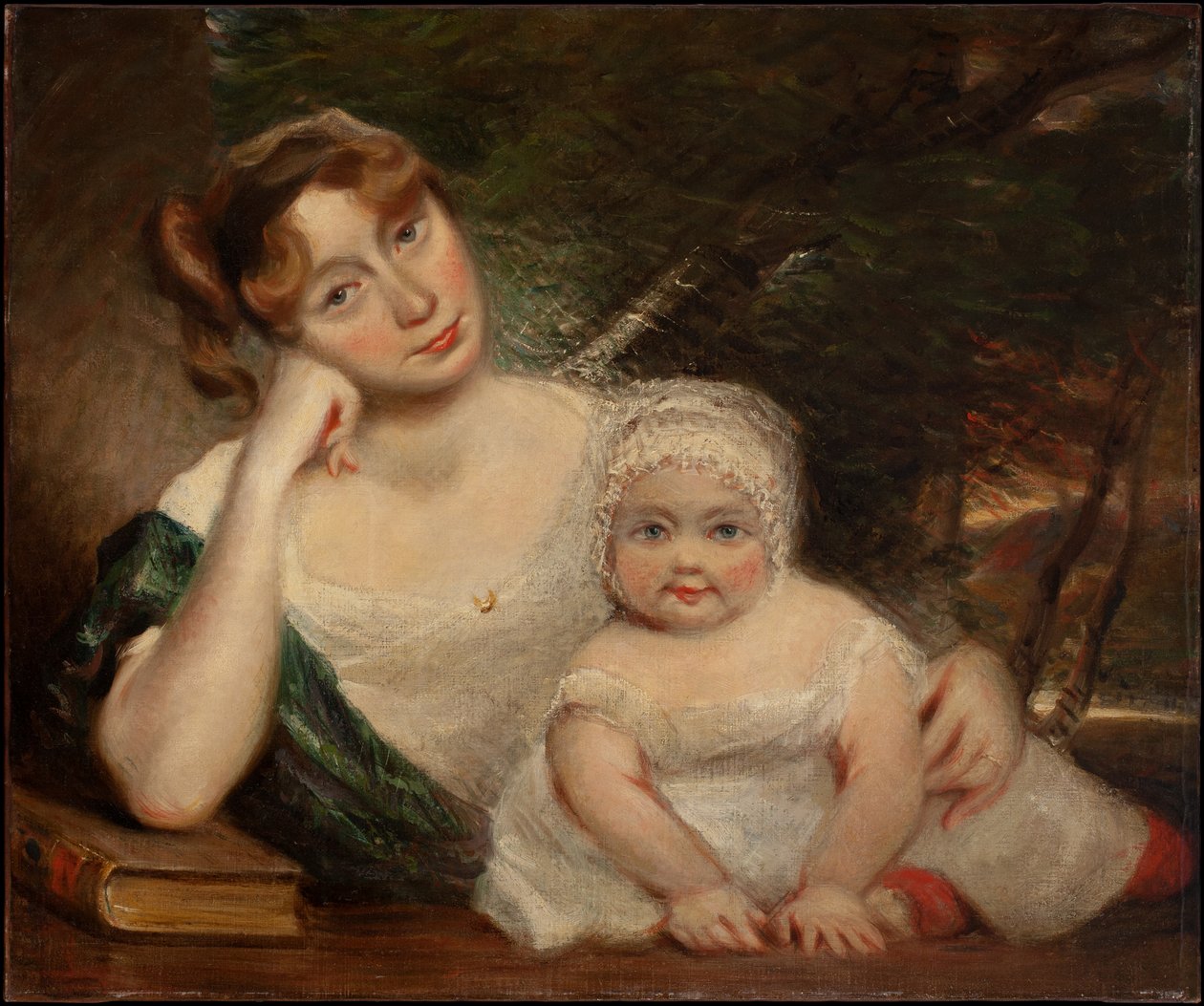 Sophia Lloyd i dziecko autorstwa John Constable
