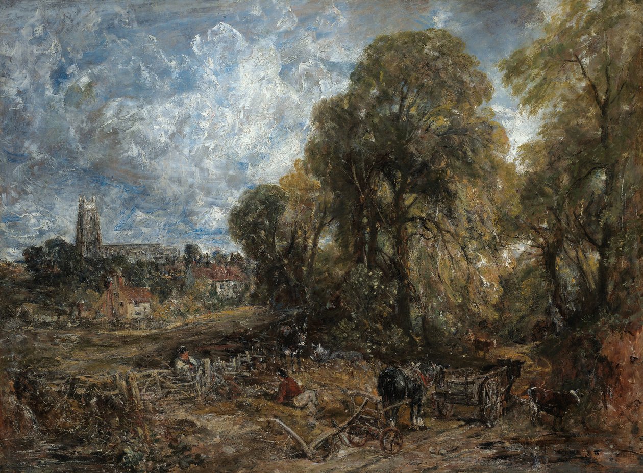 Stoke-by-Nayland autorstwa John Constable