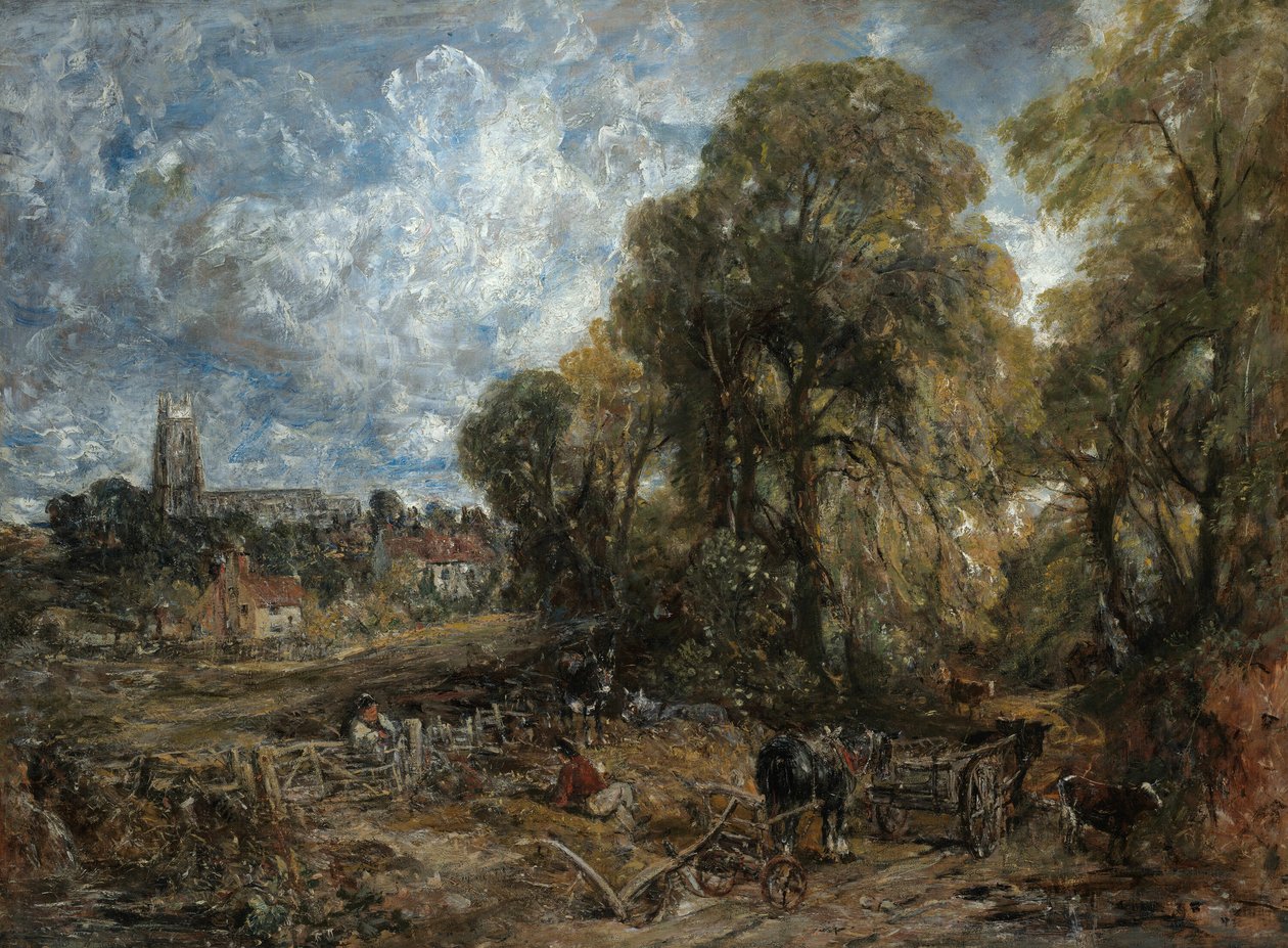 Stoke-by-Nayland, 1836. autorstwa John Constable