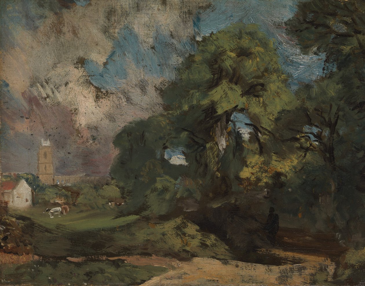 Stoke-by-Nayland, ca. 1810-11. autorstwa John Constable