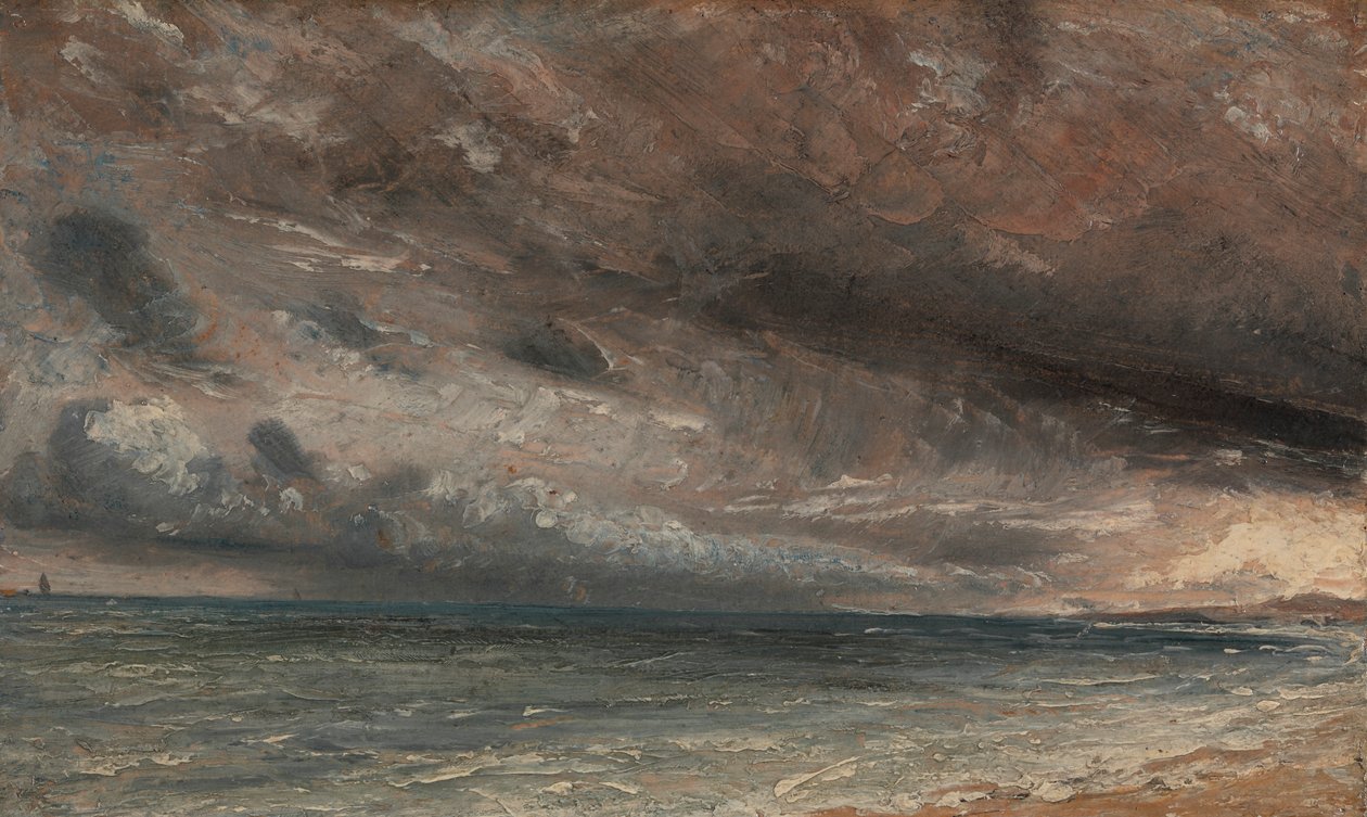 Burzliwe morze, Brighton autorstwa John Constable