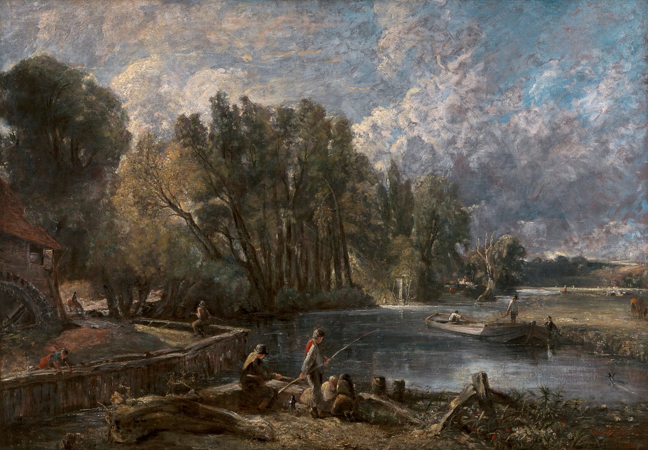 Młyn w Stratford autorstwa John Constable