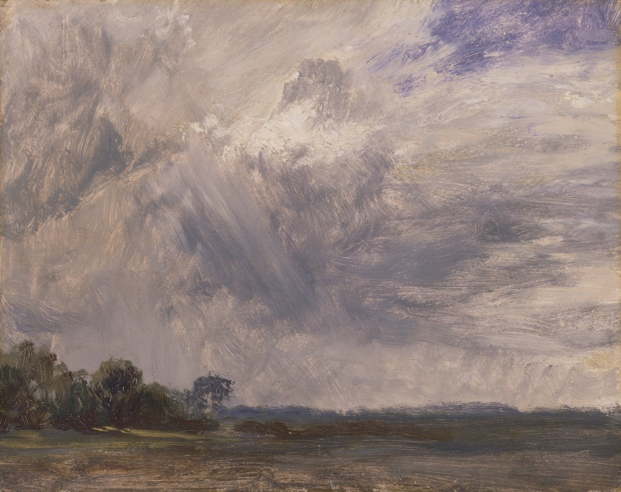 Studium zachmurzonego nieba autorstwa John Constable