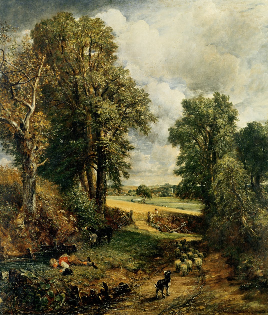 Pole kukurydzy, 1826 autorstwa John Constable