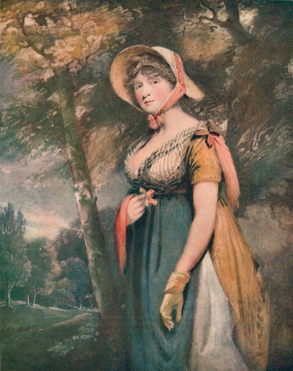 Właściwa Szanowna Lady Louisa Manners, c1821 autorstwa John Constable