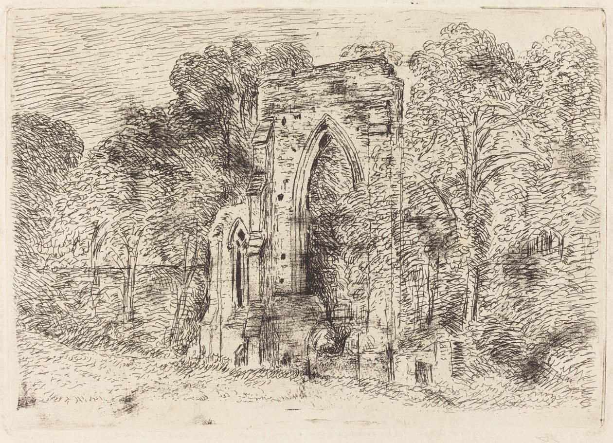 Ruiny opactwa Netley autorstwa John Constable