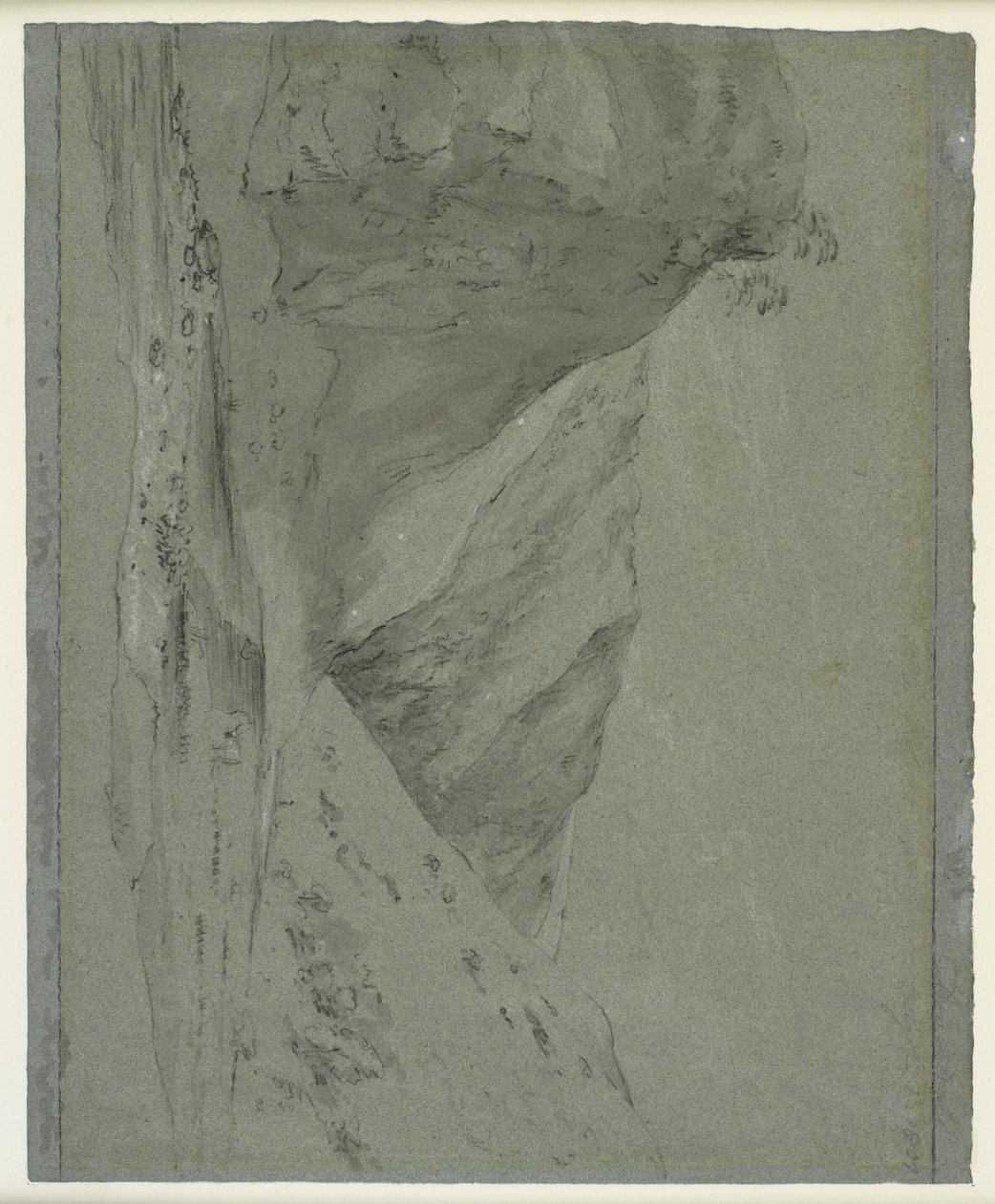 Krajobraz doliny, Dove Dale autorstwa John Constable